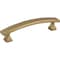 Elements 96 mm Center-to-Center Satin Bronze Square Hadly Cabinet Pull 449-96SBZ - alternate 1